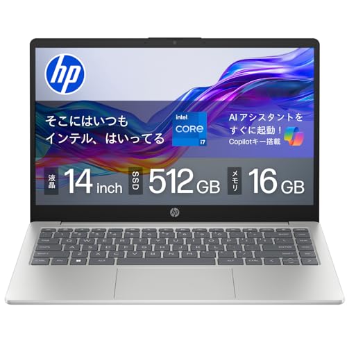 HP 第13世代 i7-1355U 16G/512G office2024 指紋 Amazon.co.jp: HP ノートパソコン 14-ep 第13世代 インテル Core